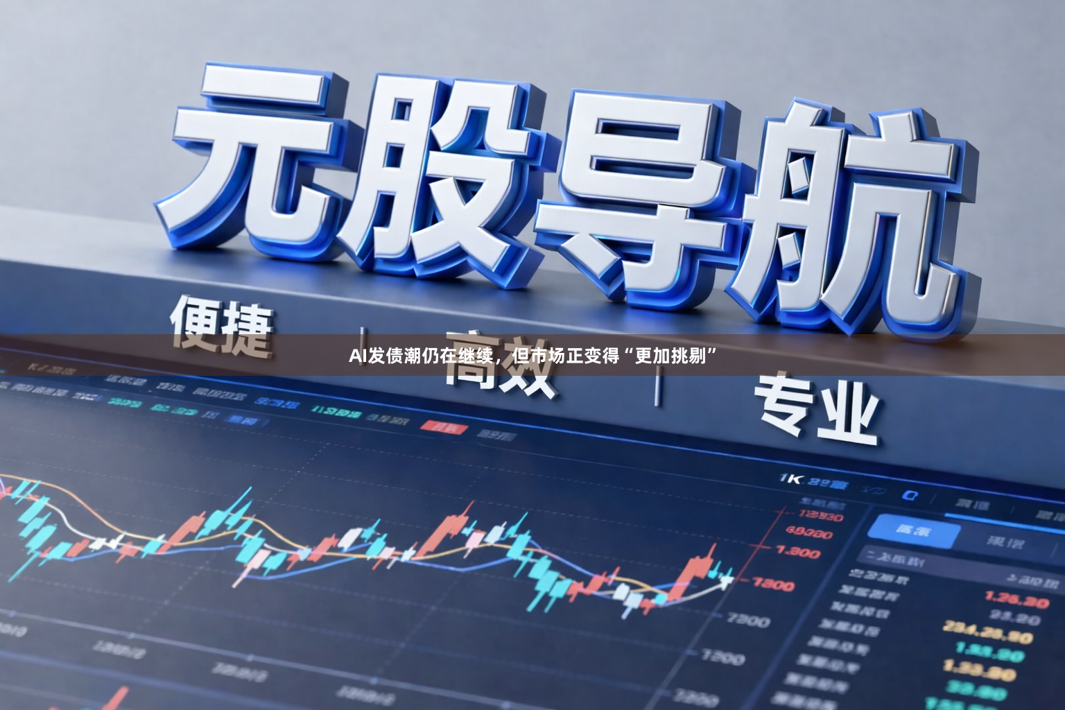 AI发债潮仍在继续，但市场正变得“更加挑剔”